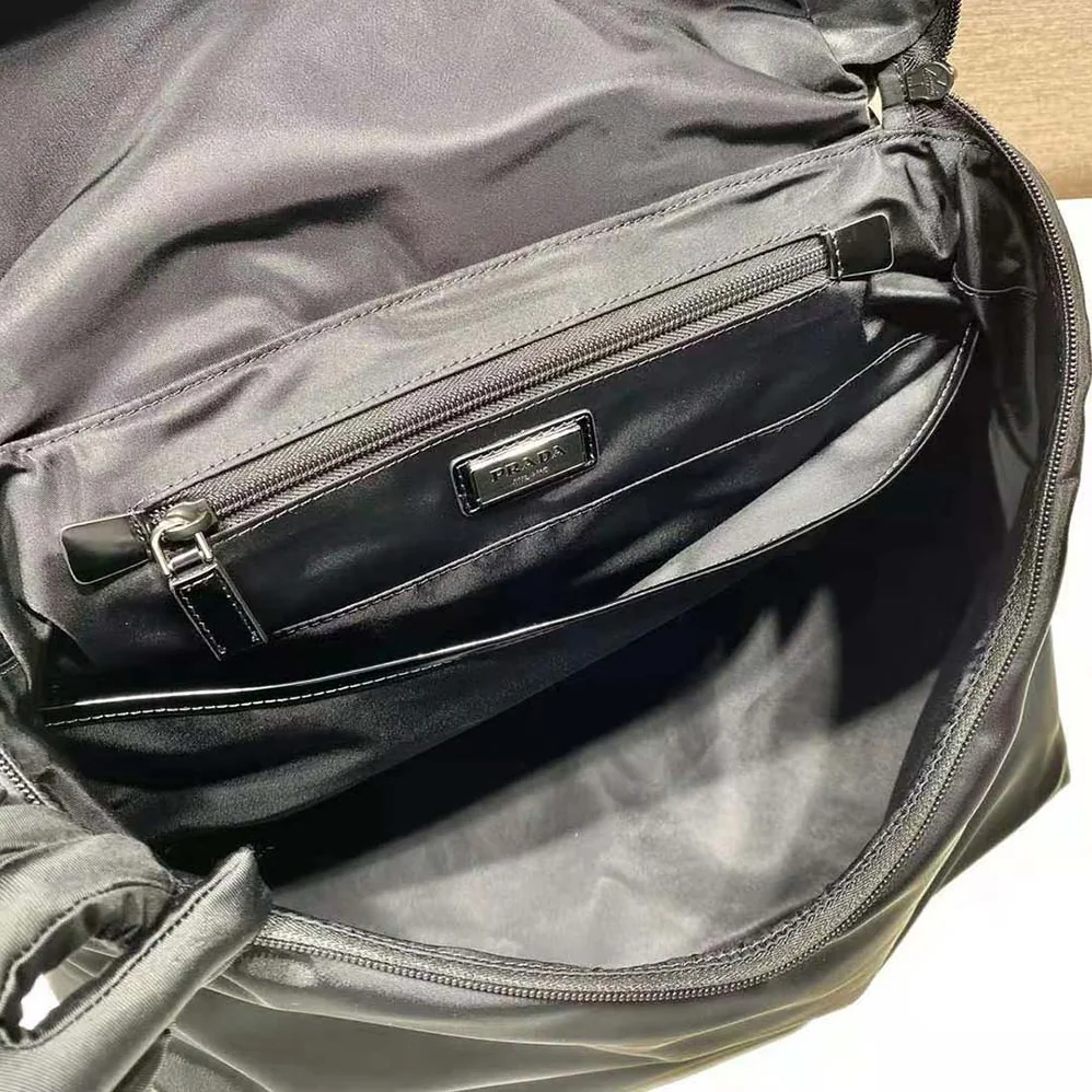 Dior Peter Doig Sling Bag Black Grained Calfskin for Men