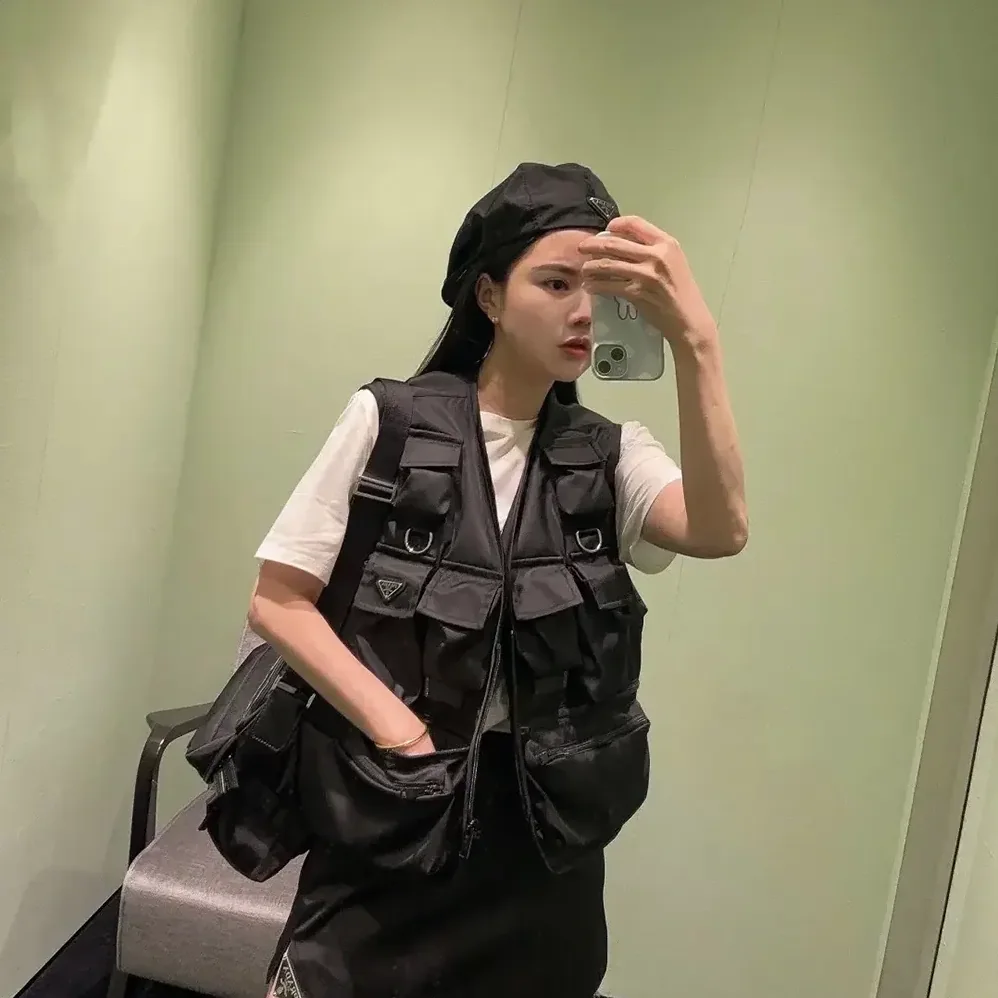 Prada Re Nylon Vest for Women Prada Re Nylon Vest for Women