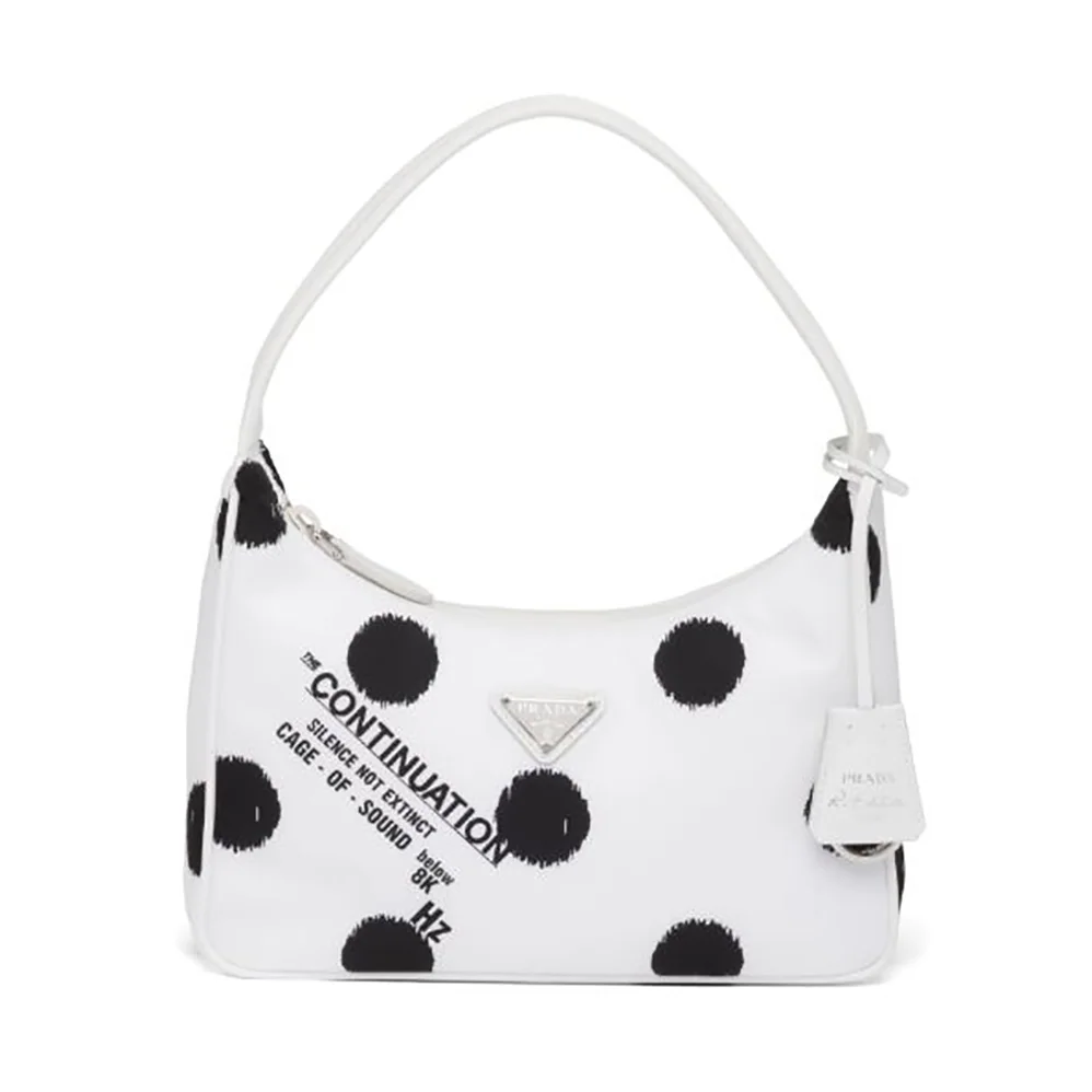 Prada Printed Re-Nylon Re-Edition 2000 Mini for Women in Bag