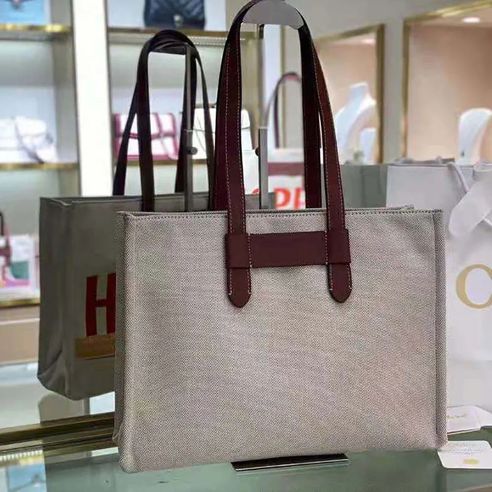 Chloe Corita Kent Large Tote in Embroidered Artwork and Shiny Calfskin for Women