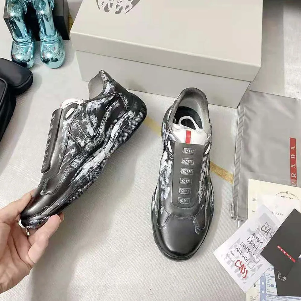 Prada Cass x Prada Americas Cup D3cay Sneakers for Unisex in Black