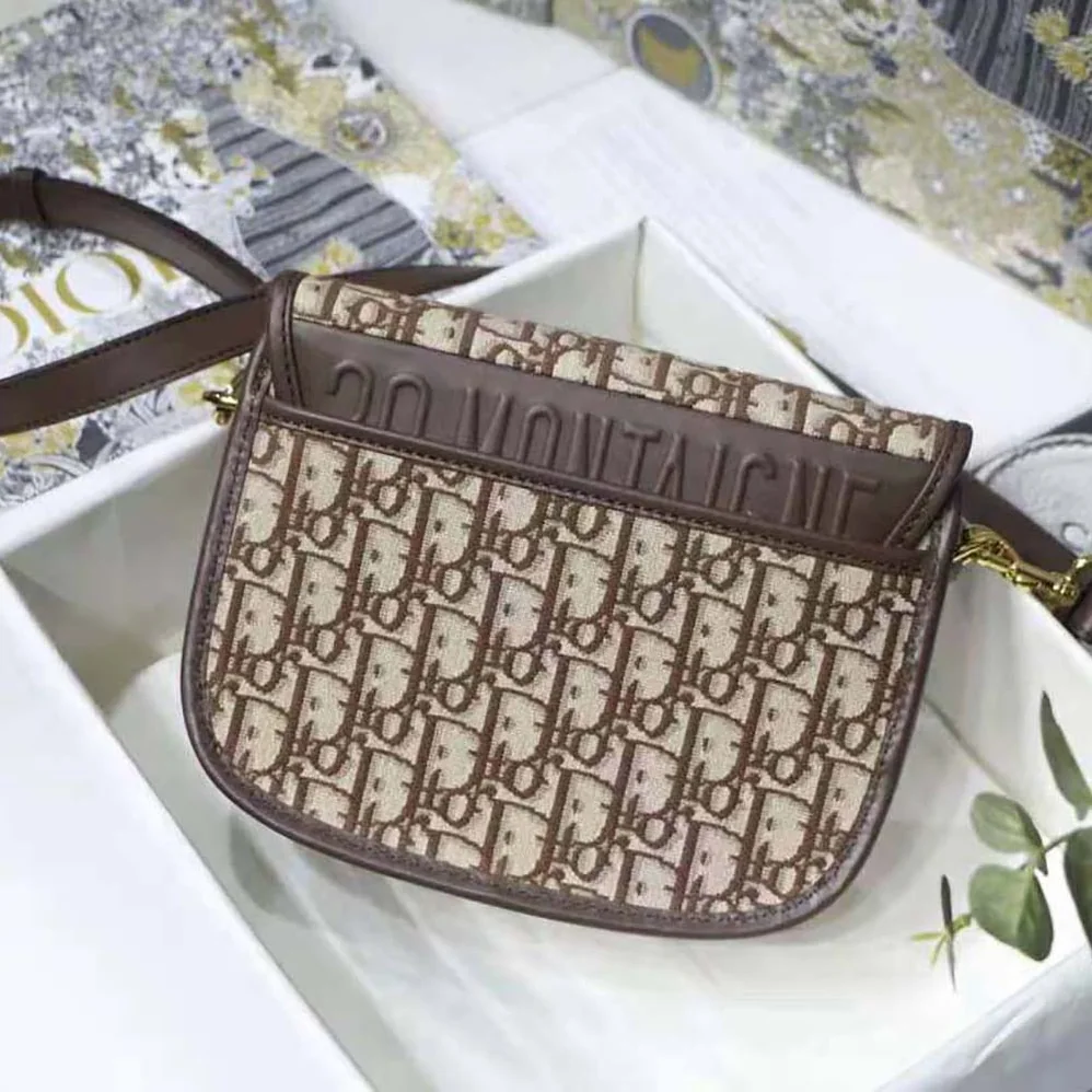 Dior Medium Dior Bobby Bag Brown Dior Oblique Jacquard for Women Dior Medium Dior Bobby Bag Brown Dior Oblique Jacquard for Women