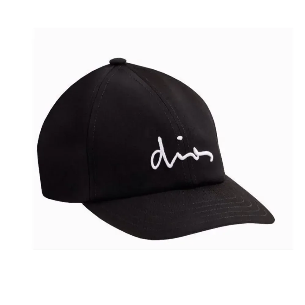 Dior Ribbon Cap Black Cotton Canvas for Unisex Dior Ribbon Cap Black Cotton Canvas for Unisex