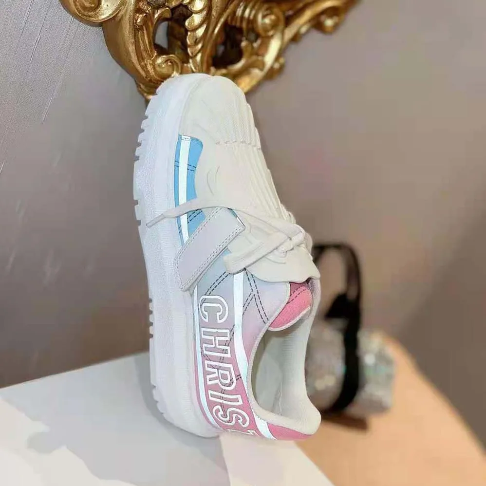 Dior Dior-id Sneaker Multicolor Gradient and Reflective Technical Fabric for Women Dior Dior-id Sneaker Multicolor Gradient and Reflective Technical Fabric for Women