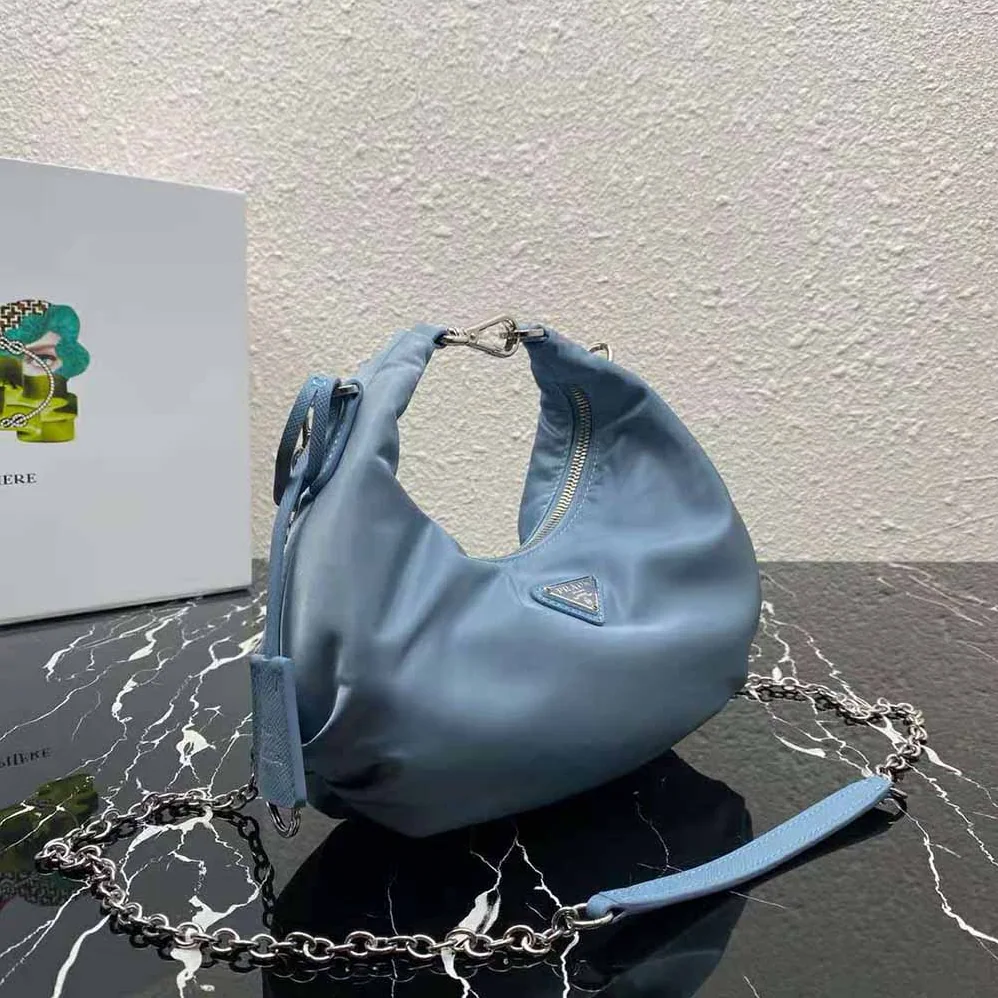 Prada Re-Edition 2006 Nylon Bag for Women in Blue