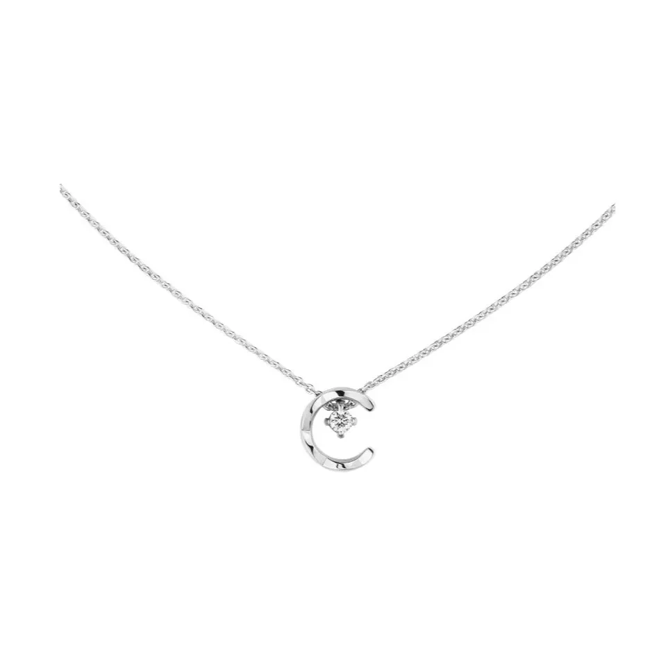 Chanel Coco Necklace White Gold Chanel Coco Necklace White Gold