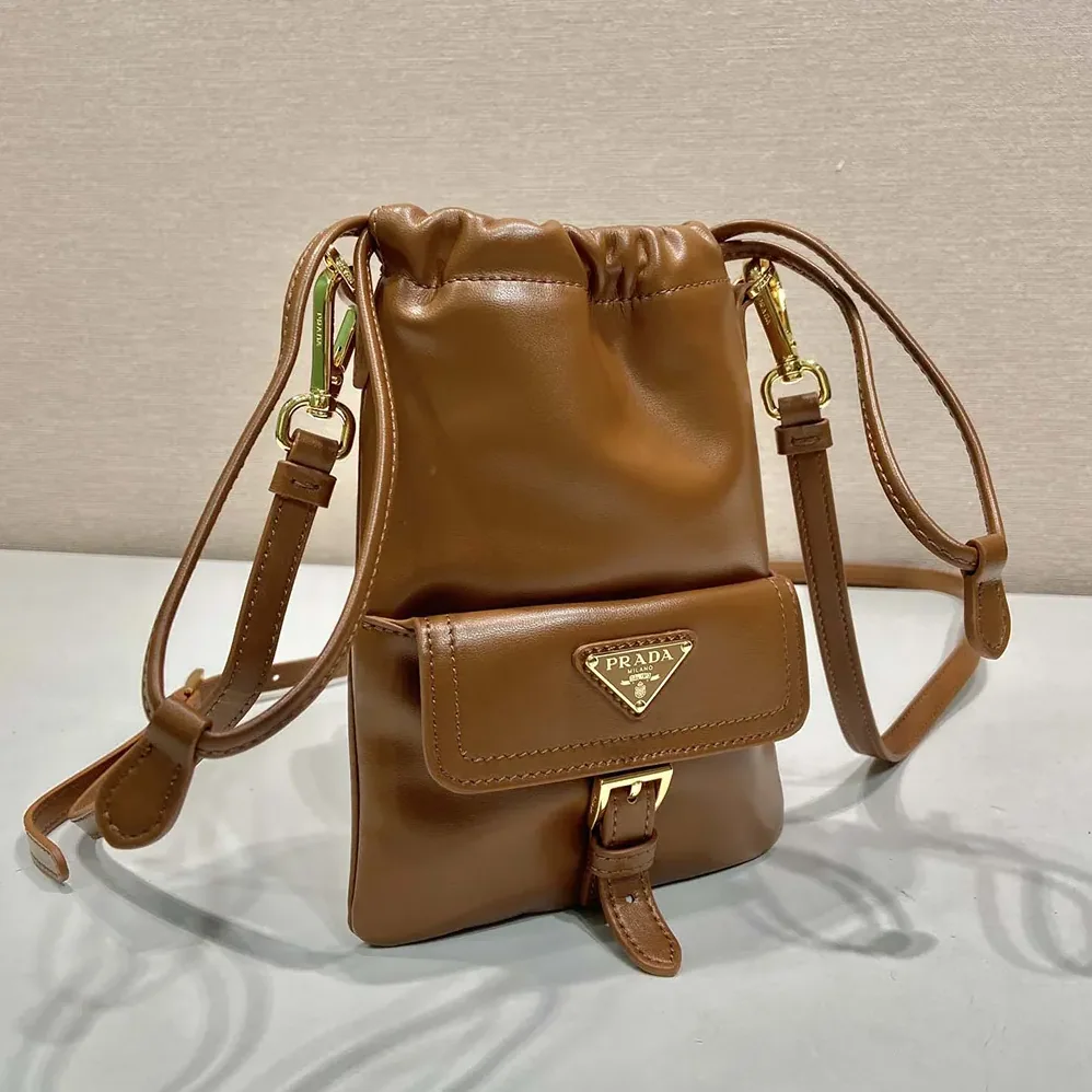 Prada Nappa Leather Pouch for Women