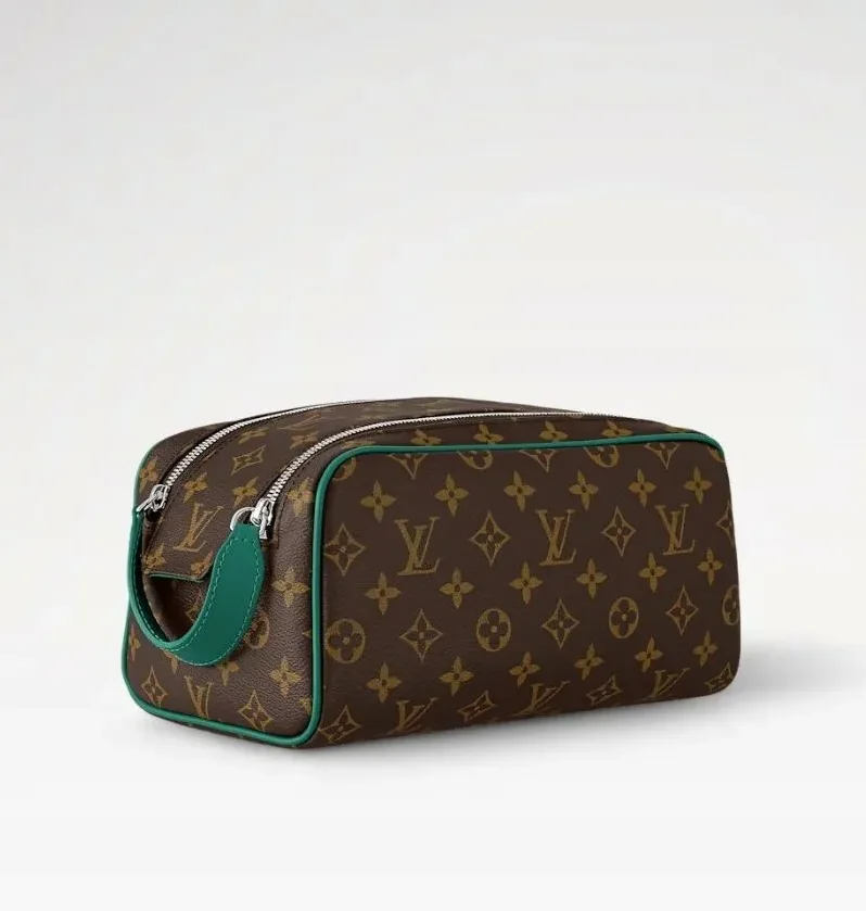 Louis Vuitton Dopp Kit Monogram Canvas Minty in Green / Louis Vuitton Dopp Kit Monogram Canvas Minty in Green /