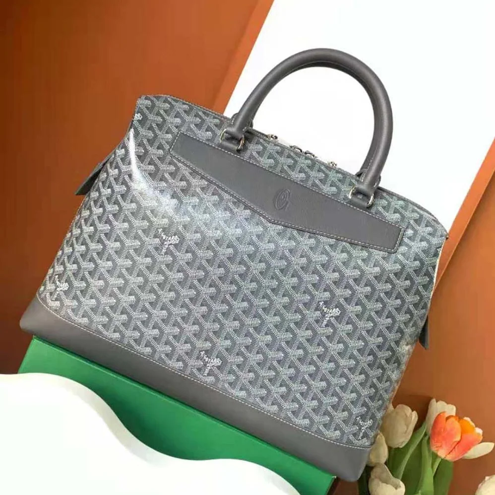 Goyard Cisalpin Document Case for Unisex in Grey