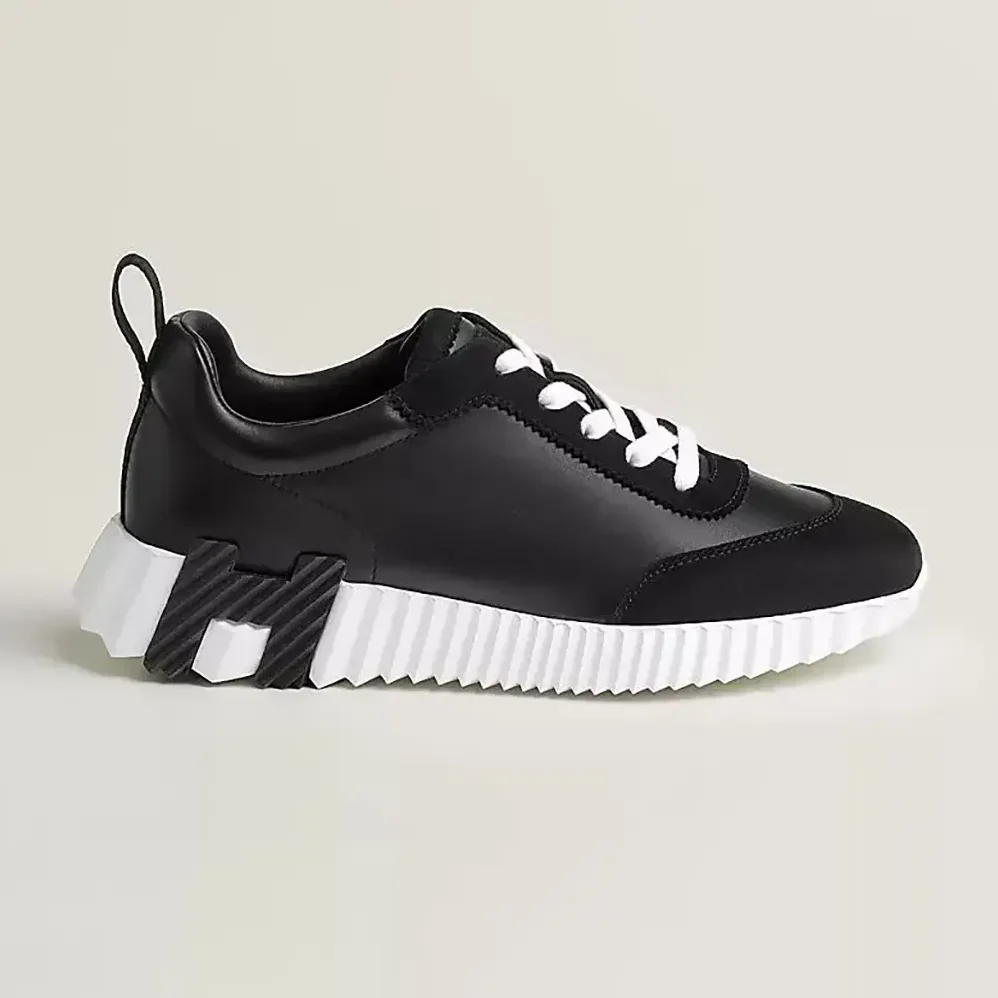 Hermes Bouncing Sneaker-Black H242250Z for Unisex Hermes Bouncing Sneaker-Black H242250Z for Unisex