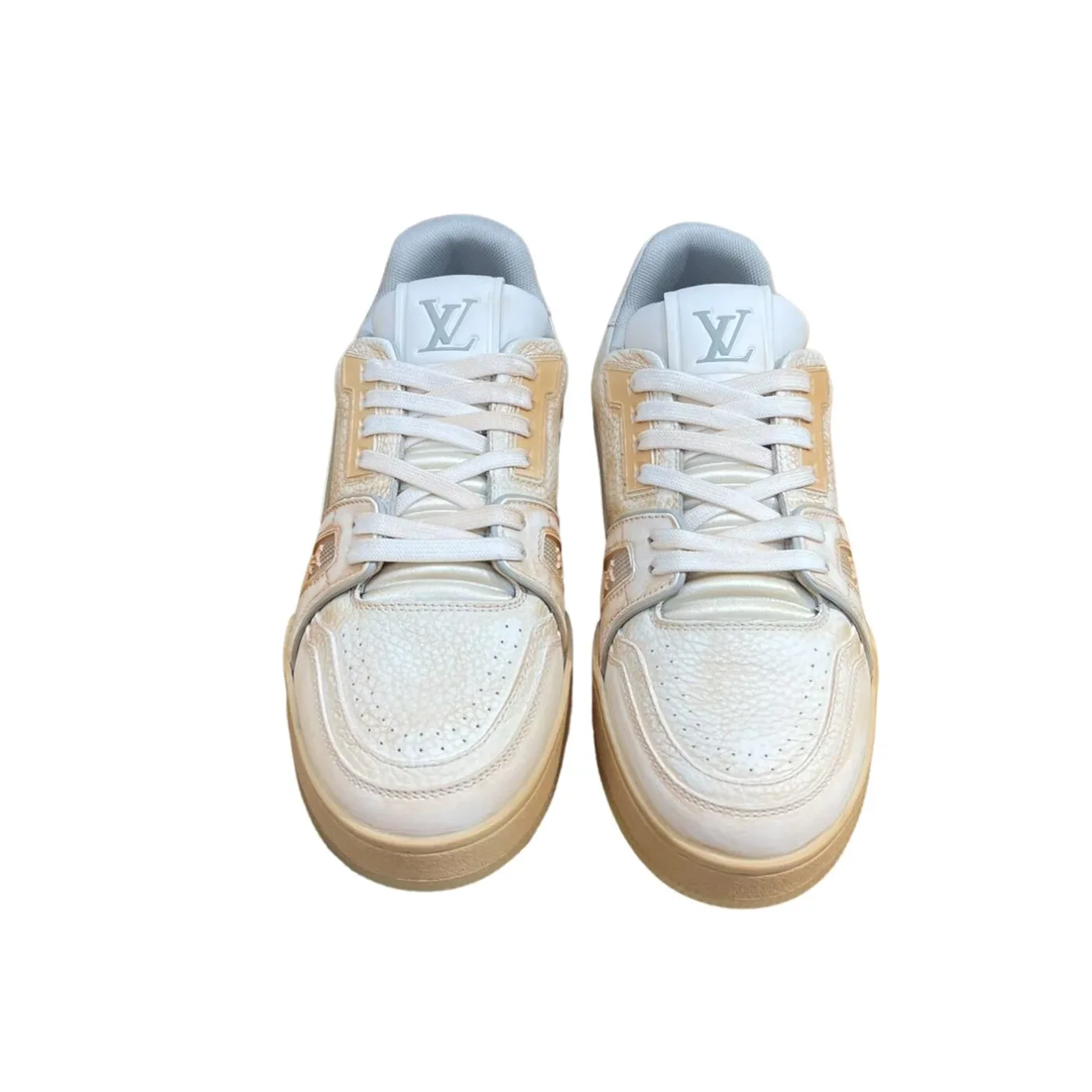 Louis Vuitton Trainer Sneaker LV Beige Louis Vuitton Trainer Sneaker LV Beige