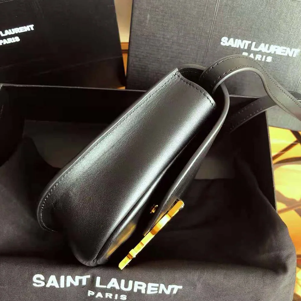 Saint Laurent YSL Kaia Small Satchel in Smooth Leather for Women