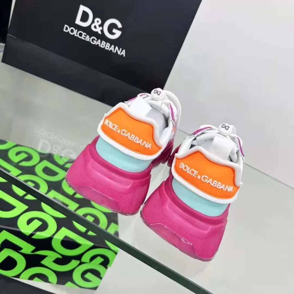 Dolce Gabbana D&G Mixed for Women in Materials Daymaster Sneakers Dolce Gabbana D&G Mixed for Women in Materials Daymaster Sneakers