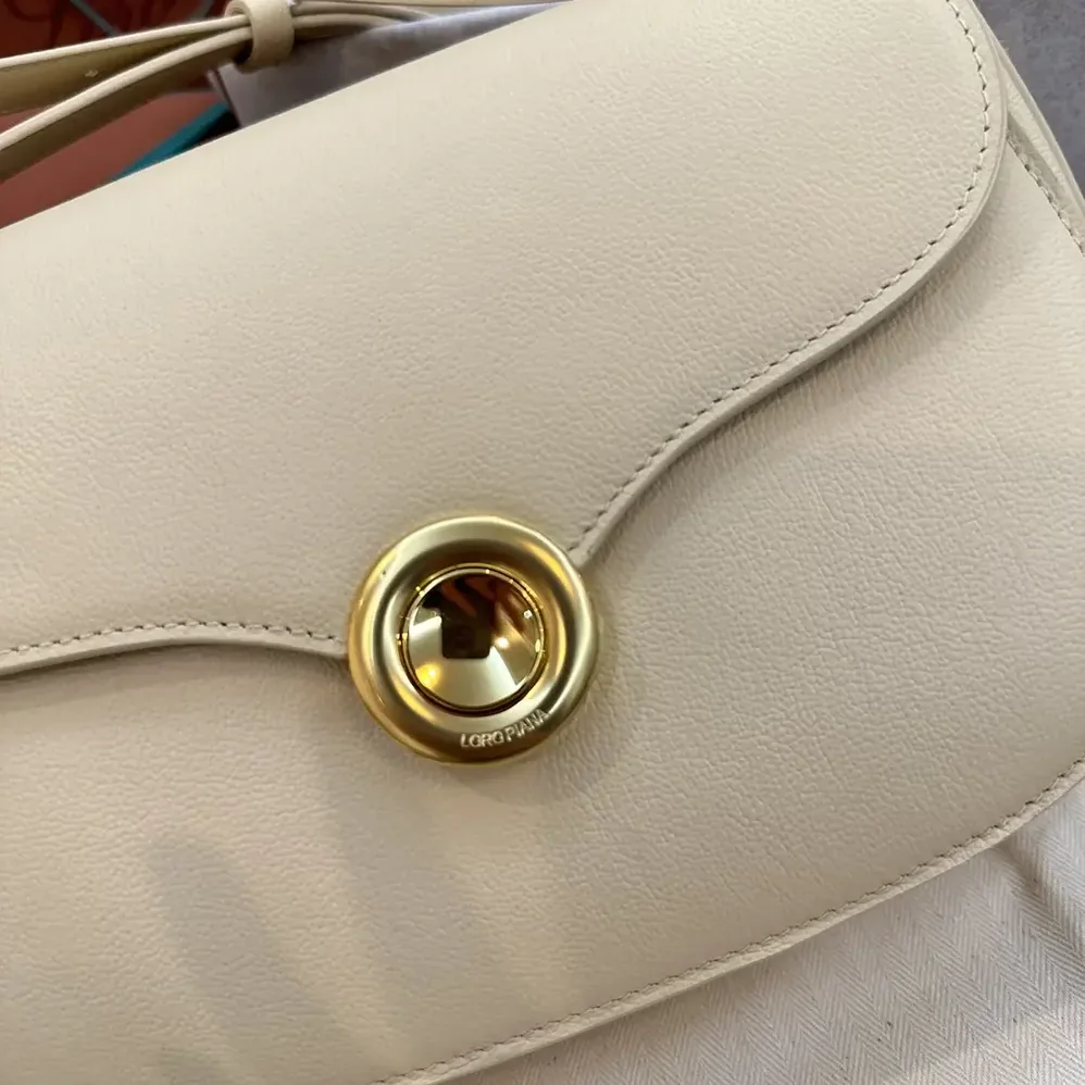 Loro Piana Mini Ghiera Bag for Women in White