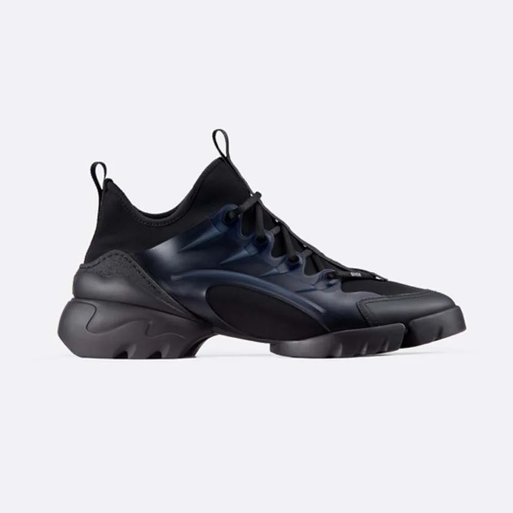 Dior D-Connect Sneaker for Women in Black Dior D-Connect Sneaker for Women in Black
