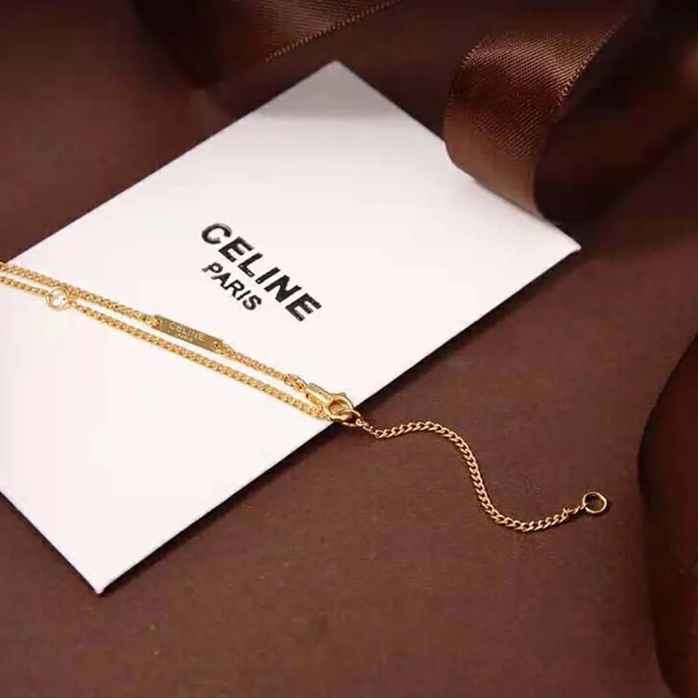 Celine Separables Boule Celine Paris Pendant in Brass with Gold Finish for Women