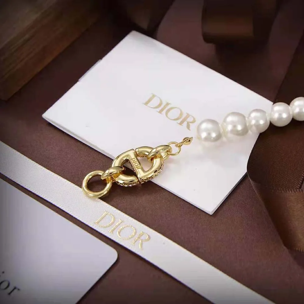 Dior CD Navy Bracelet Gold for Women in Finish Metal Dior CD Navy Bracelet Gold for Women in Finish Metal