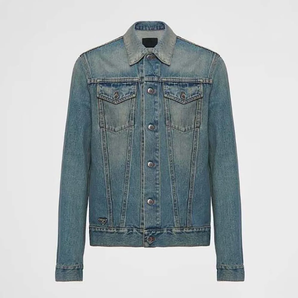 Prada Denim Blouson Jacket for Men Prada Denim Blouson Jacket for Men