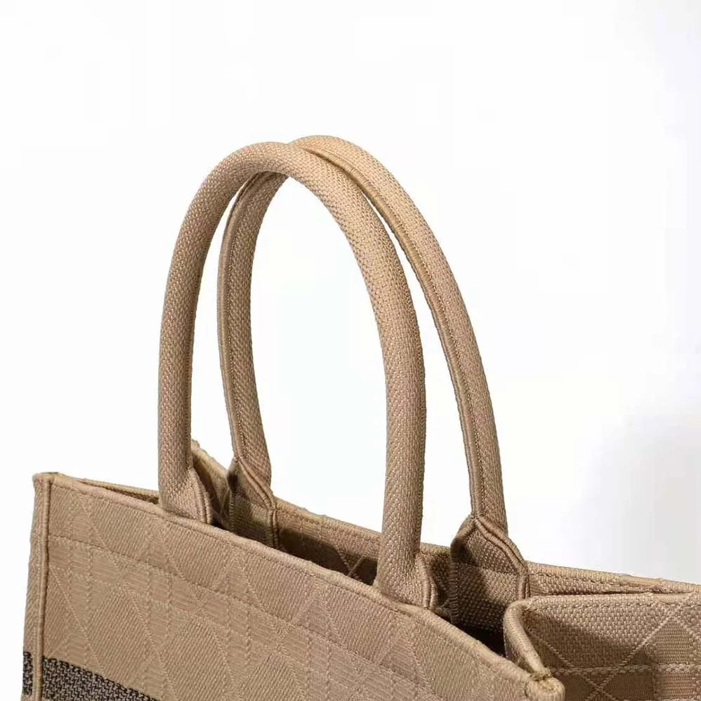 Dior Medium Dior Book Tote Natural Cannage Raffia for Women
