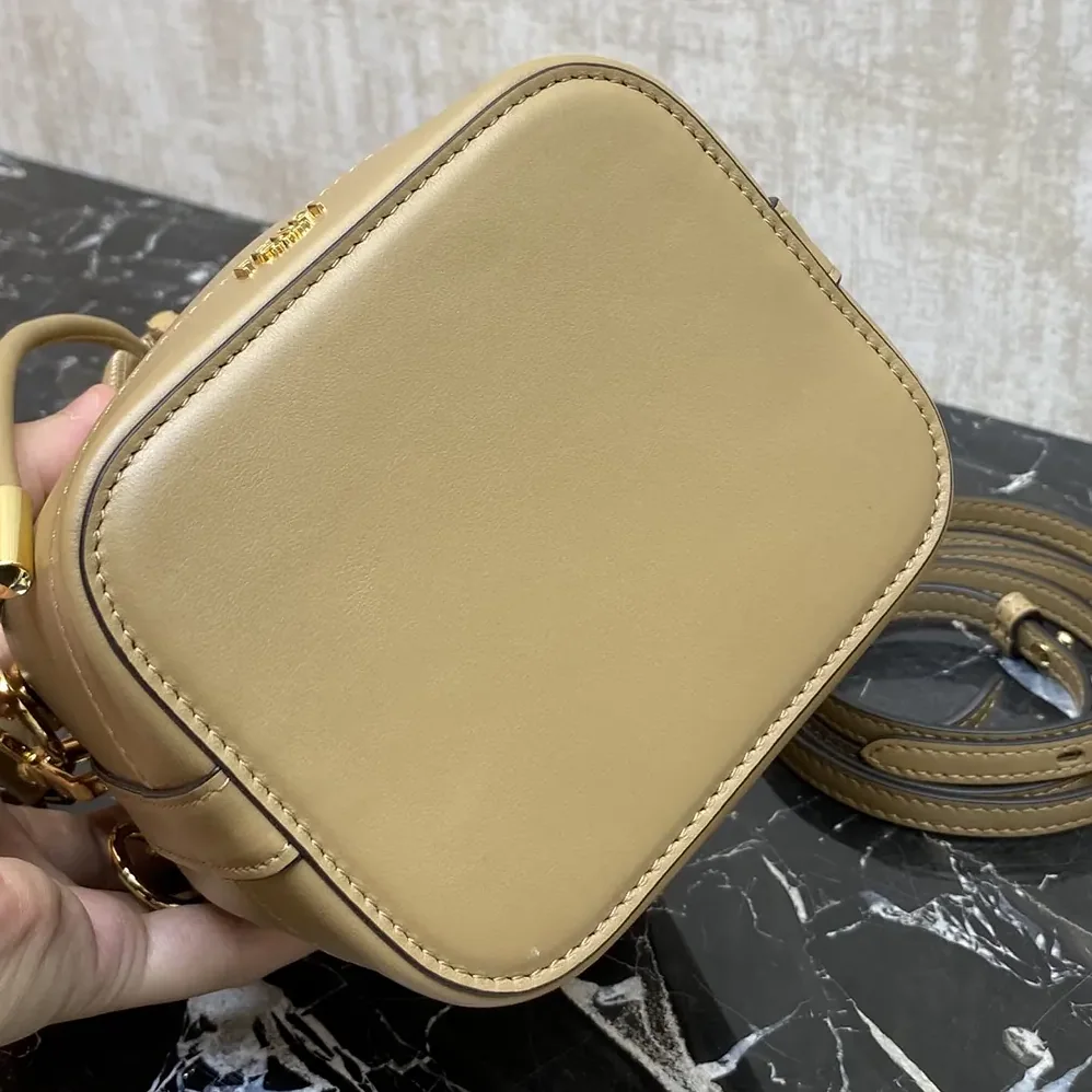 Fendi Mon Tresor Cappuccino Leather Mini for Women in bag