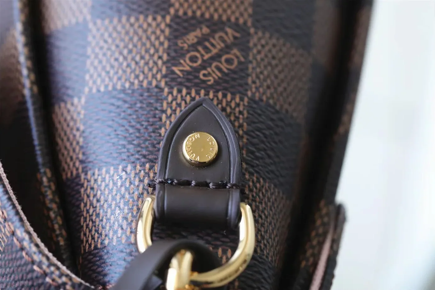 Louis Vuitton Alma BB Top Handle Bag in Brown Gold Hardware Louis Vuitton Alma BB Top Handle Bag in Brown Gold Hardware