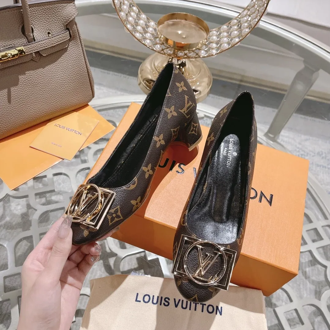 Louis Vuitton Madeleine Pump Brown / Louis Vuitton Madeleine Pump Brown /