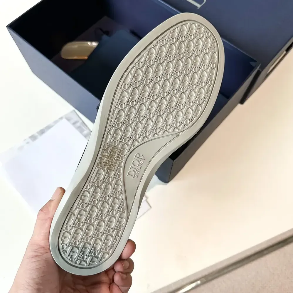 Dior Granville Boat Shoe Navy Blue Suede with Beige and Black Dior Oblique Jacquard for Men Dior Granville Boat Shoe Navy Blue Suede with Beige and Black Dior Oblique Jacquard for Men