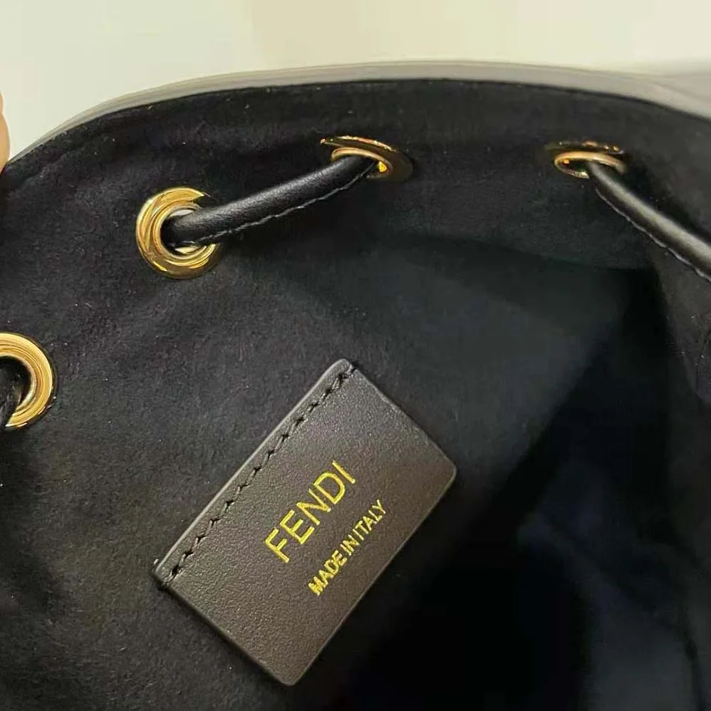 Fendi Mon Tresor Blue Tapestry Fabric Mini for Women in Bag Fendi Mon Tresor Blue Tapestry Fabric Mini for Women in Bag