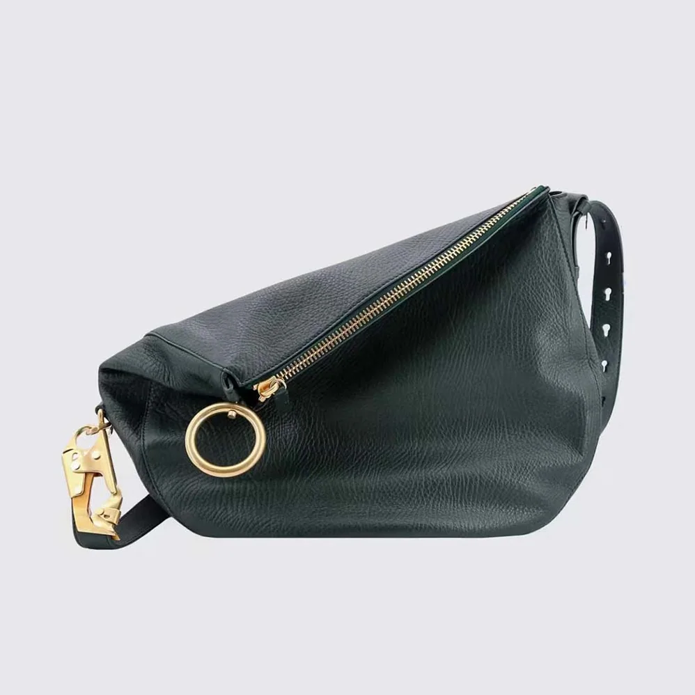 Burberry Small Knight Bag for Women in Dark Green Burberry Small Knight Bag for Women in Dark Green