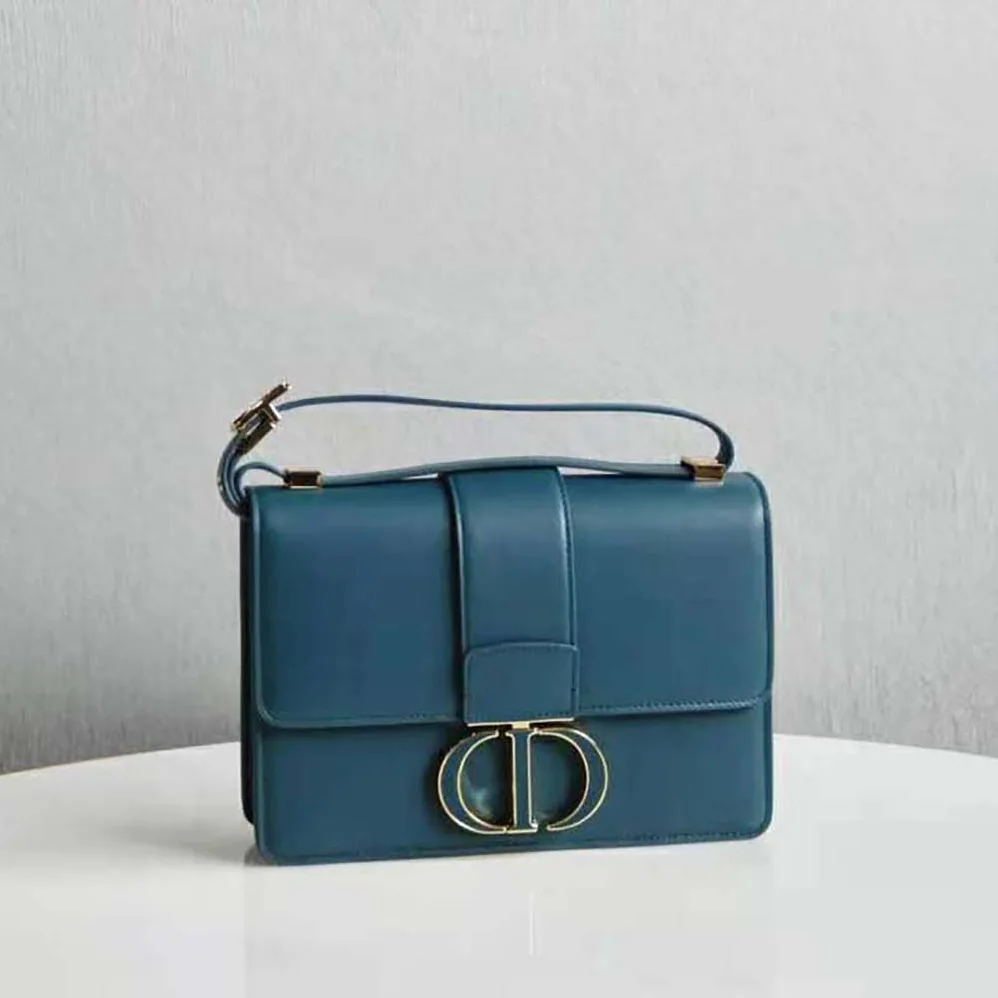 Dior 30 Montaigne Bag Box Calfskin for Women in Navy Dior 30 Montaigne Bag Box Calfskin for Women in Navy