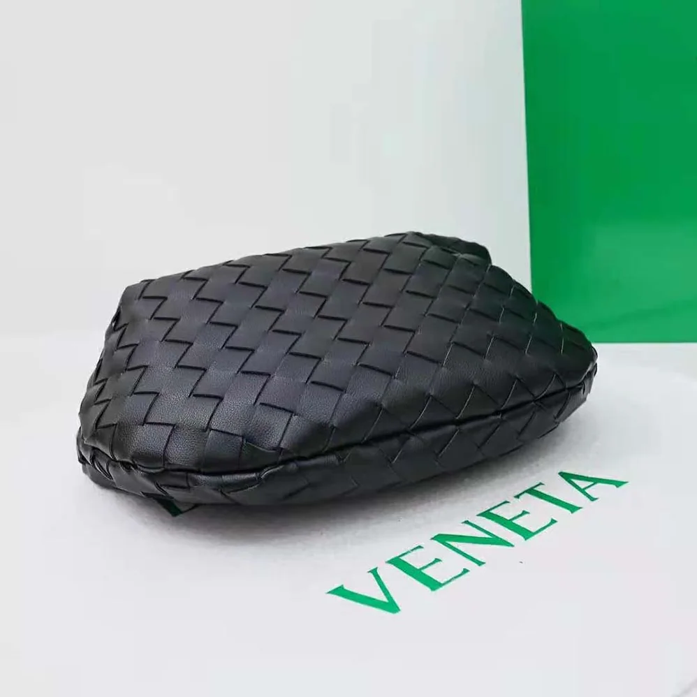 Bottega Veneta Mini Jodie in Lambskin Leather for Women in Black Bottega Veneta Mini Jodie in Lambskin Leather for Women in Black