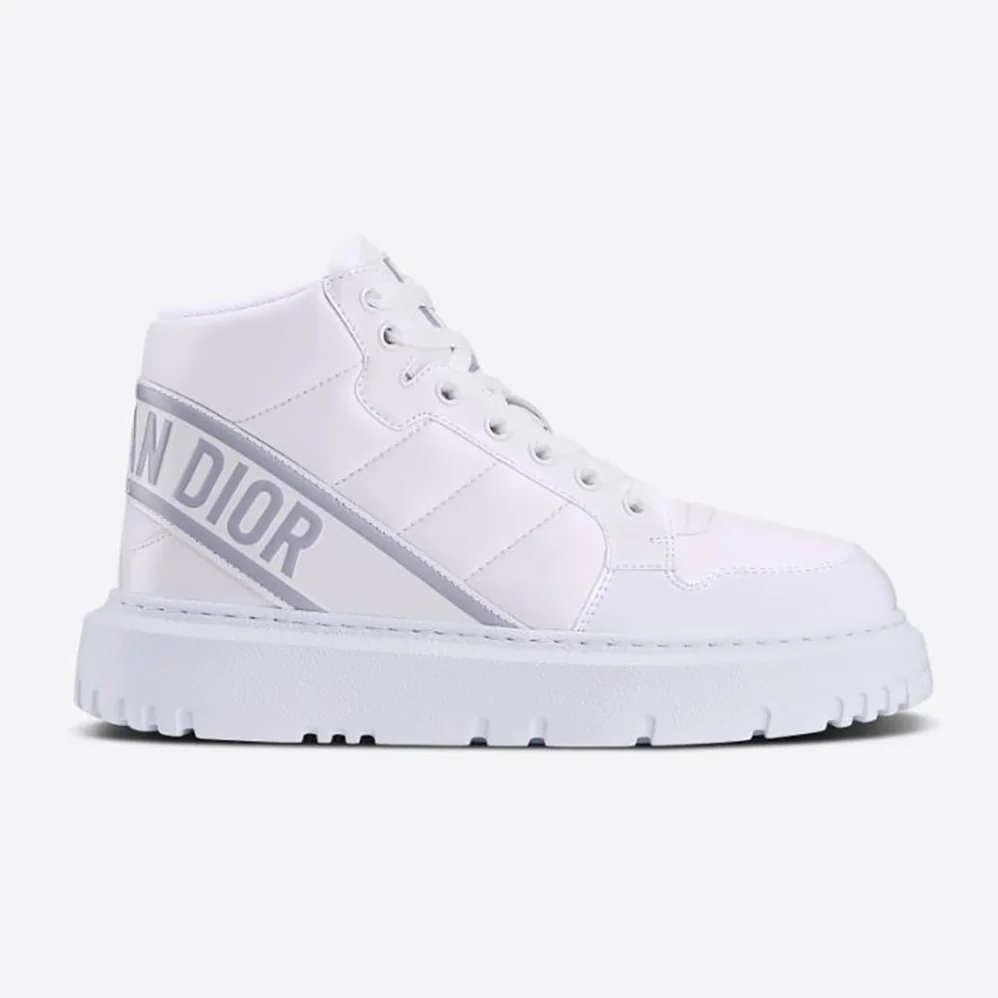 Dior D-Player Sneaker White Quilted Nylon for Women Dior D-Player Sneaker White Quilted Nylon for Women
