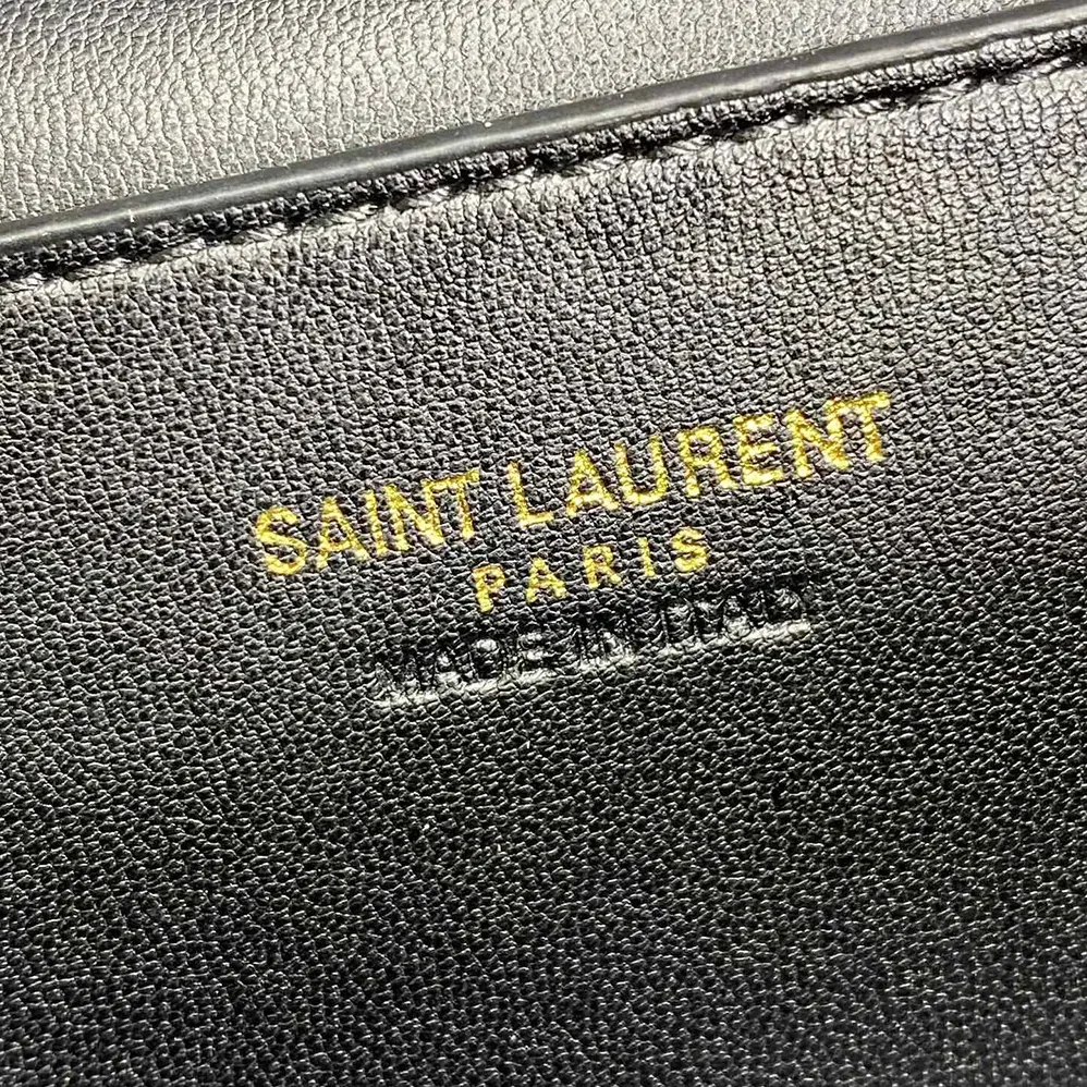 Saint Laurent YSL Gaby Vanity Bag In Lambskin for Women in Maroon
