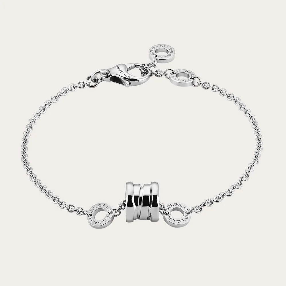 Bvlgari B.zero1 Soft Bracelet in 18KT White Gold for Women Bvlgari B.zero1 Soft Bracelet in 18KT White Gold for Women