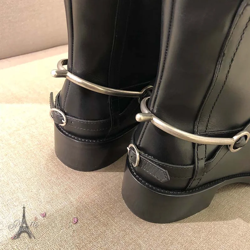 Dior Shoes Diorider Calfskin Leather Biker Boot 45 Heel Hight for Women in Black Dior Shoes Diorider Calfskin Leather Biker Boot 45 Heel Hight for Women in Black