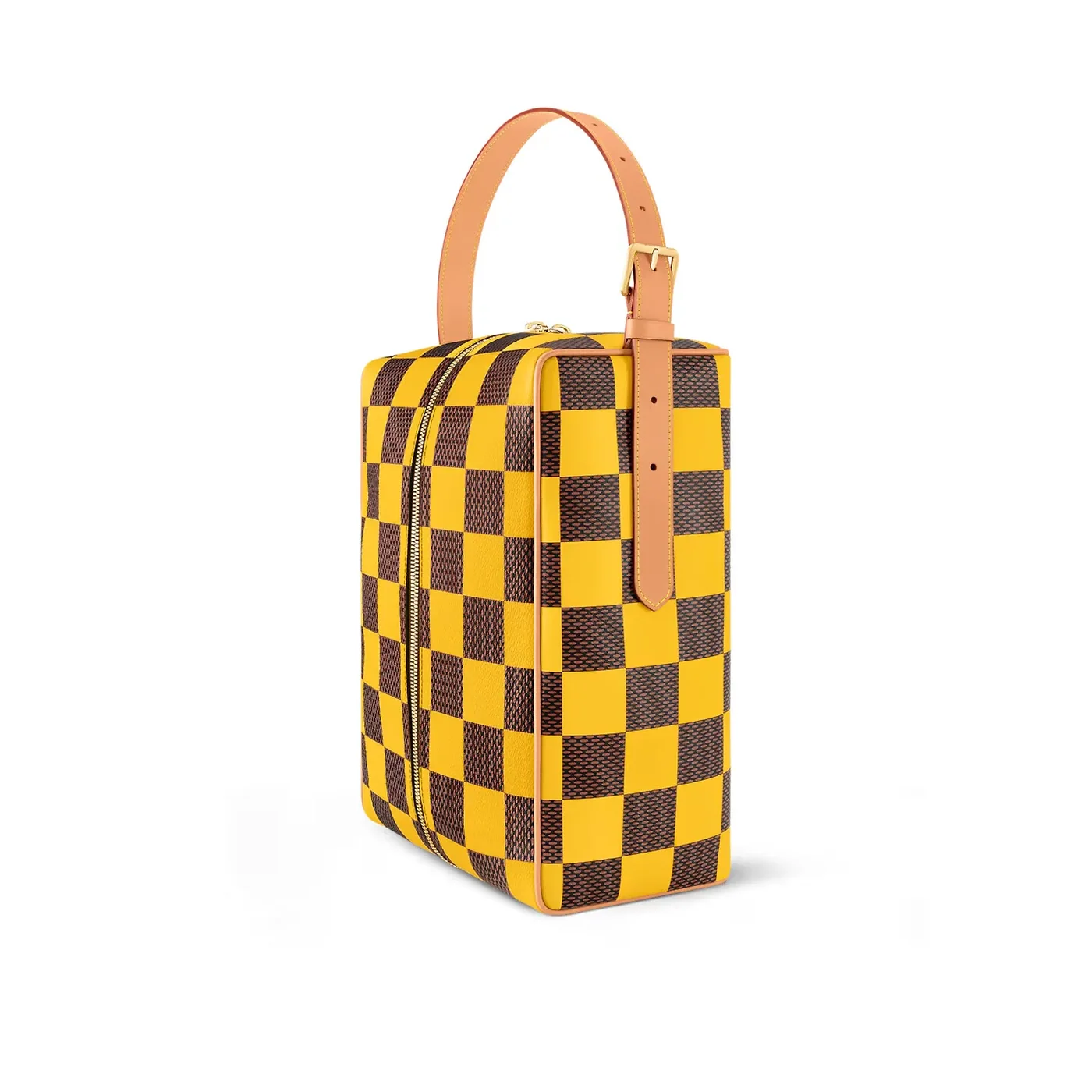 Louis Vuitton Shoes Bag Yellow 10Inches/ Louis Vuitton Shoes Bag Yellow 10Inches/