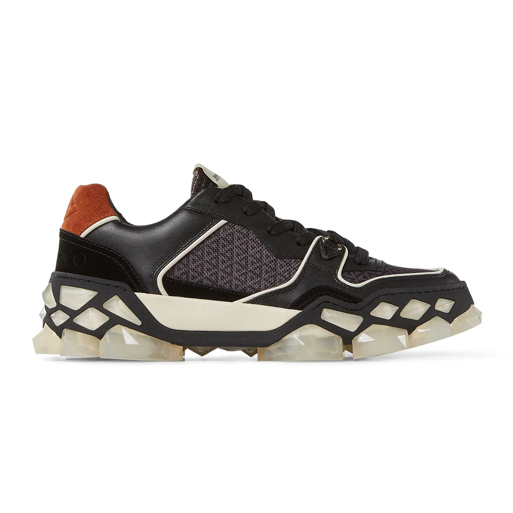 Jimmy Choo Diamond X Trainer/F Low-Top Trainers for Women in Black Jimmy Choo Diamond X Trainer/F Low-Top Trainers for Women in Black