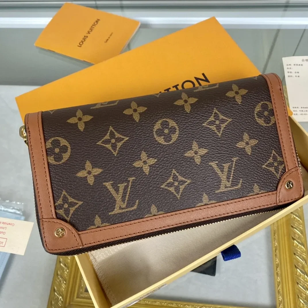 Louis Vuitton Zippy Wallet Trunk Monogram Canvas Louis Vuitton Zippy Wallet Trunk Monogram Canvas
