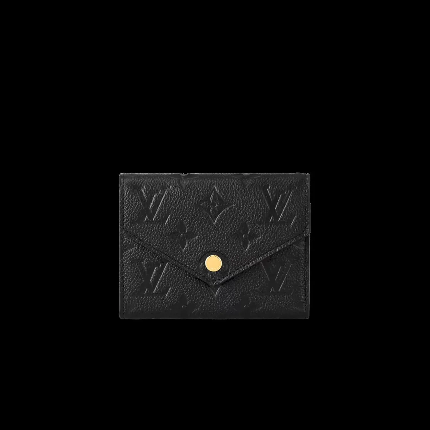 Louis Vuitton Victorine Wallet Monogram Empreinte Black