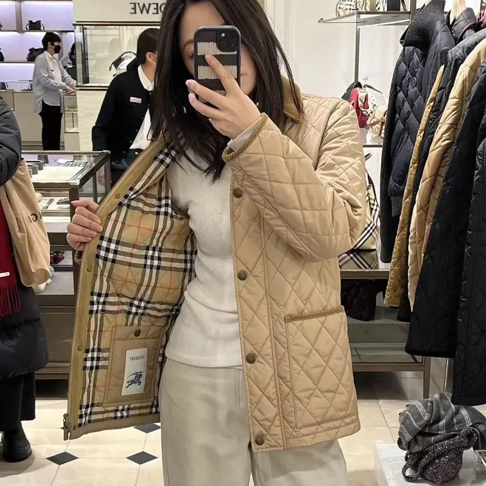 Burberry Quilted Nylon Barn Jacket for Women