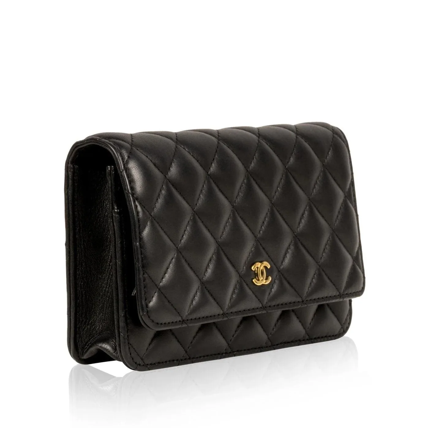 Wallet on Chain in Lambskin
