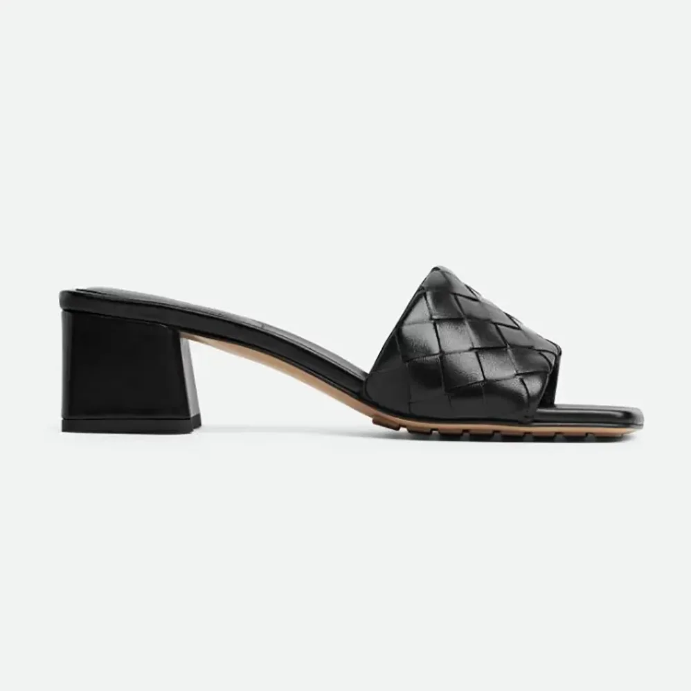 Bottega Veneta Parco Mule for Women in Black