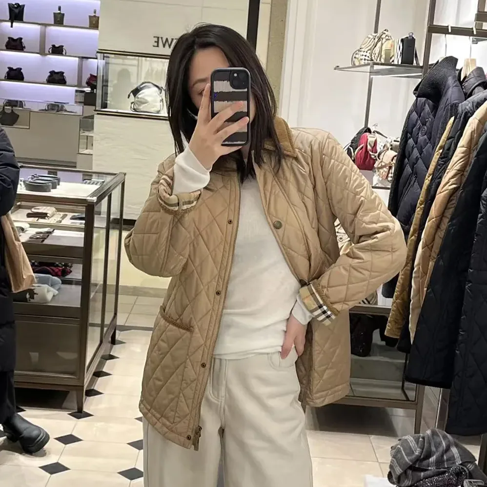Burberry Quilted Nylon Barn Jacket for Women