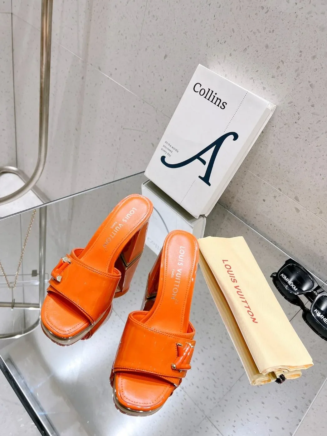 Louis Vuitton Shake Mule Orange Louis Vuitton Shake Mule Orange