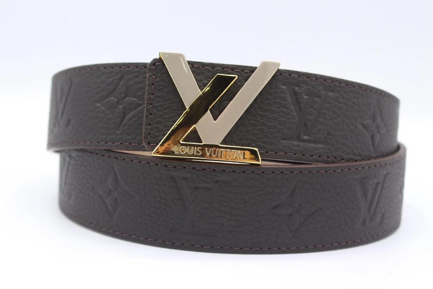 New Buckle Brown Leather