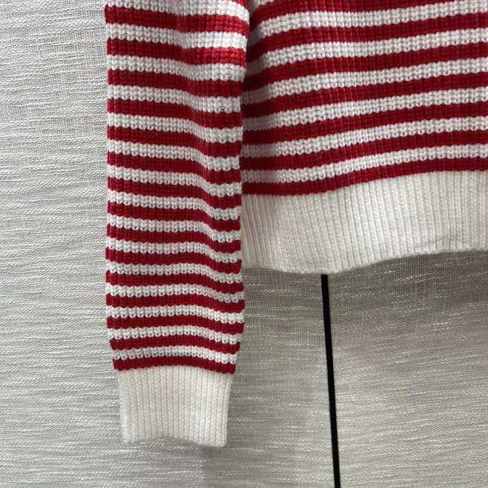 Miu Miu Cotton and Cashmere Sweater for Women in Red
