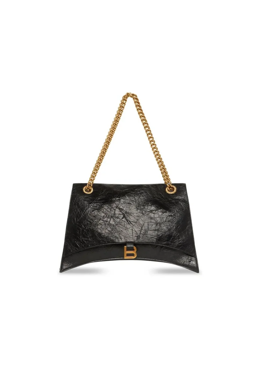Balenciaga Crush Large Chain Bag In Black / Balenciaga Crush Large Chain Bag In Black /