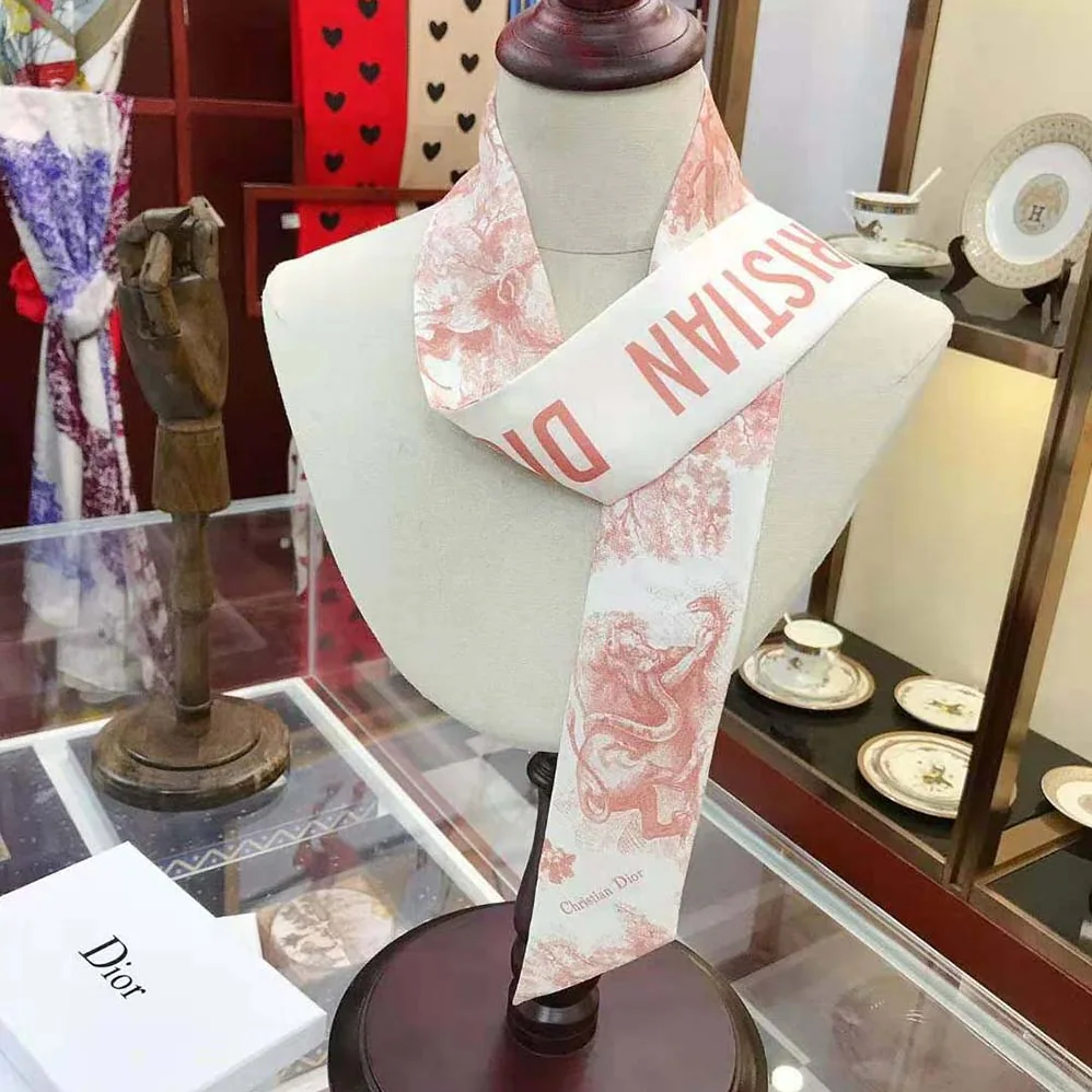 Dior Toile DE Jouy Mitzah Scarf Silk Twill for Women Dior Toile DE Jouy Mitzah Scarf Silk Twill for Women