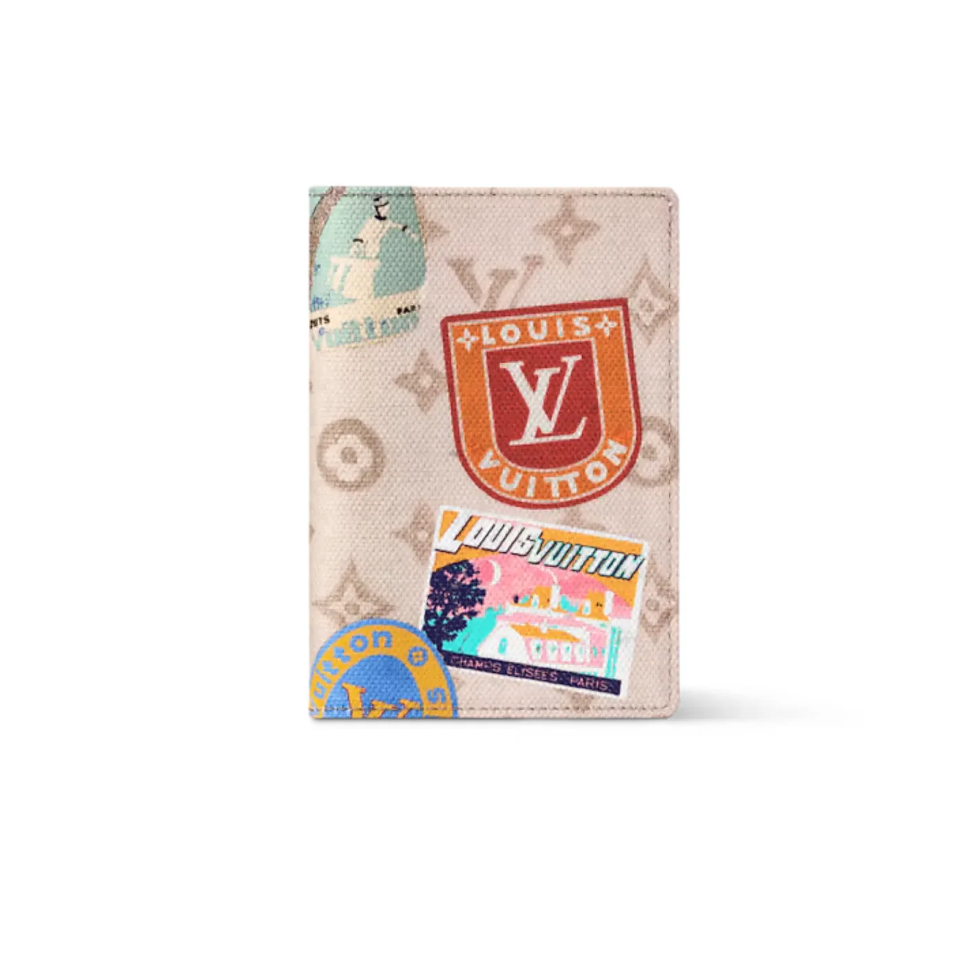 Louis Vuitton Passport Cover Monogram Dune /