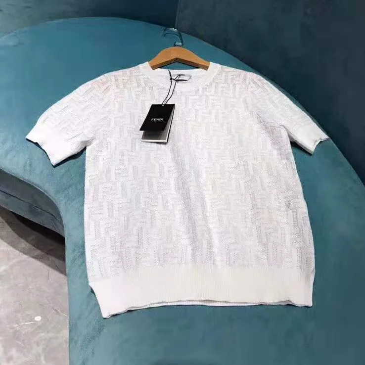 Fendi JUMPER White Cotton Jumper for Women Fendi JUMPER White Cotton Jumper for Women